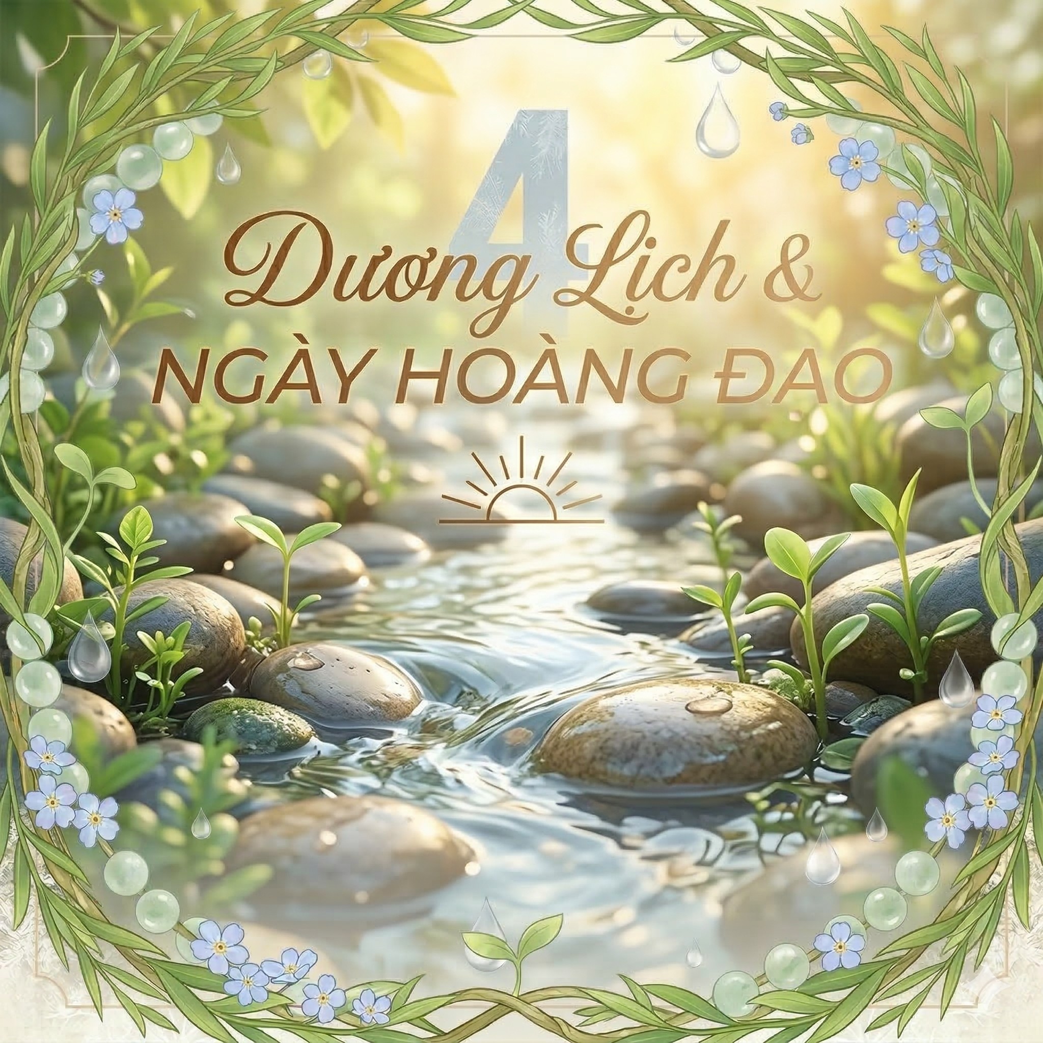 Lịch xuất hành tháng 4 Dương Lịch năm nay