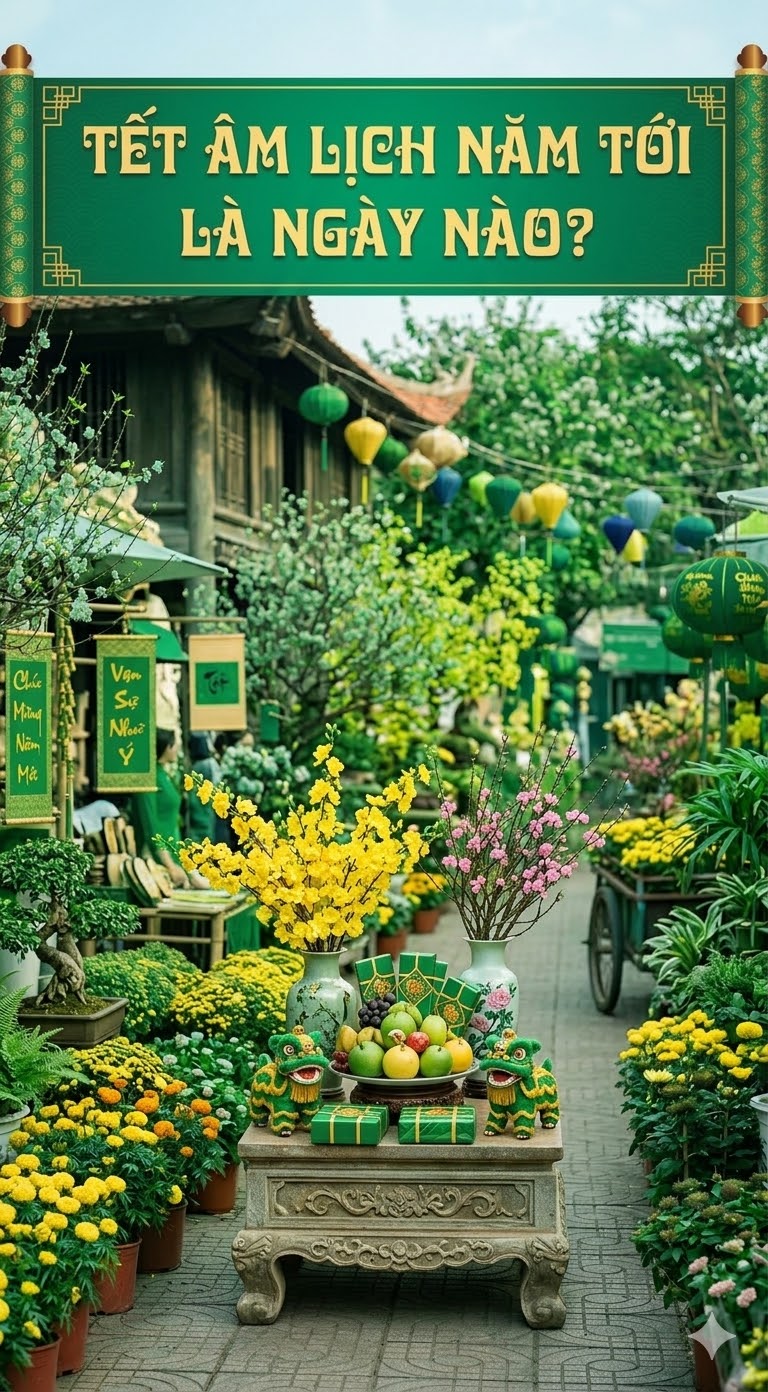 Tết Nguyên Đán - Tết Âm Lịch Năm tiếp theo